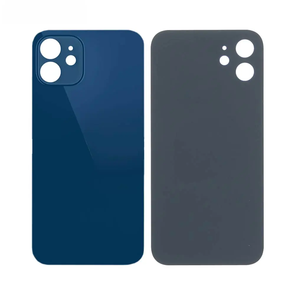 Vitre Arrière iPhone 12 Bleue