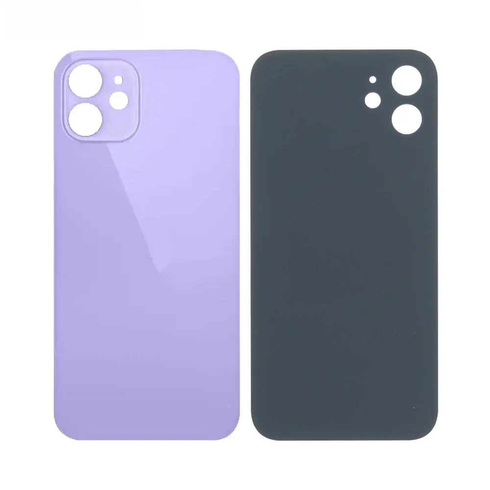 Vitre Arrière iPhone 12 Mauve