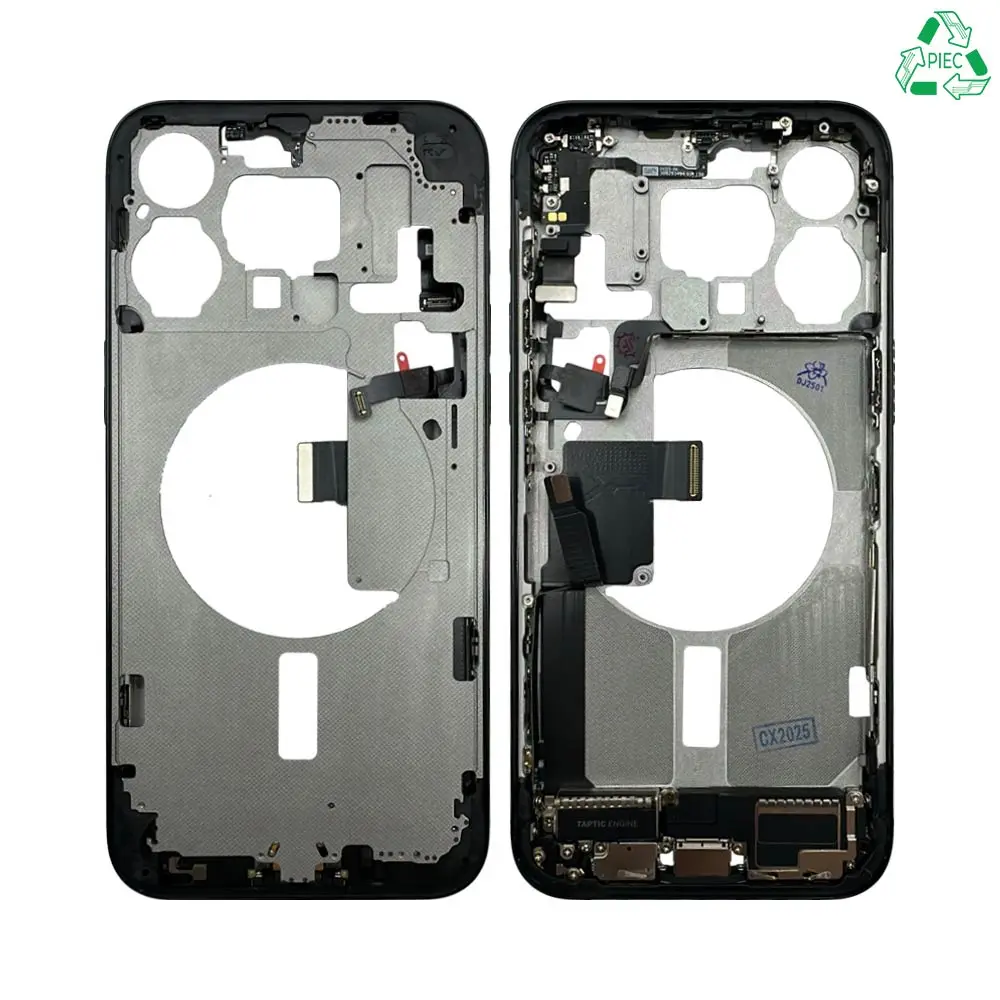 Châssis Central iPhone 15 Pro Max Titane Noir