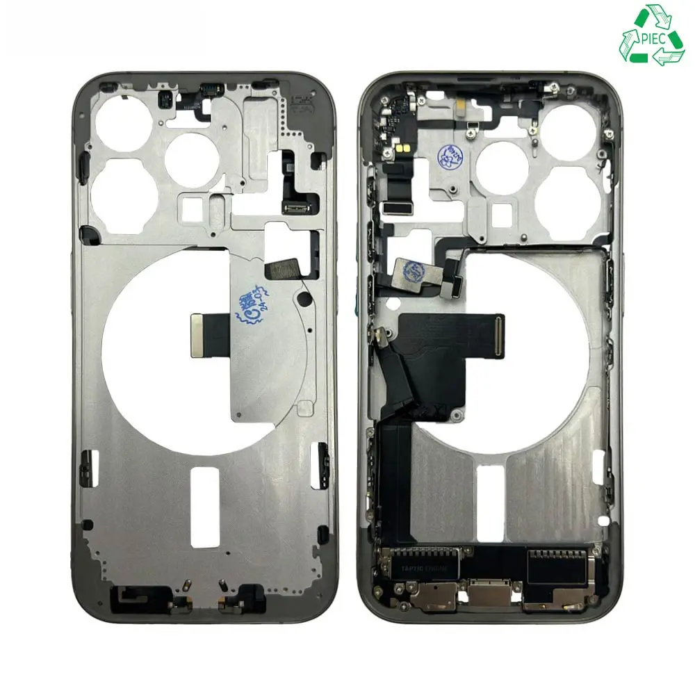Châssis Central iPhone 15 Pro Titane Naturel