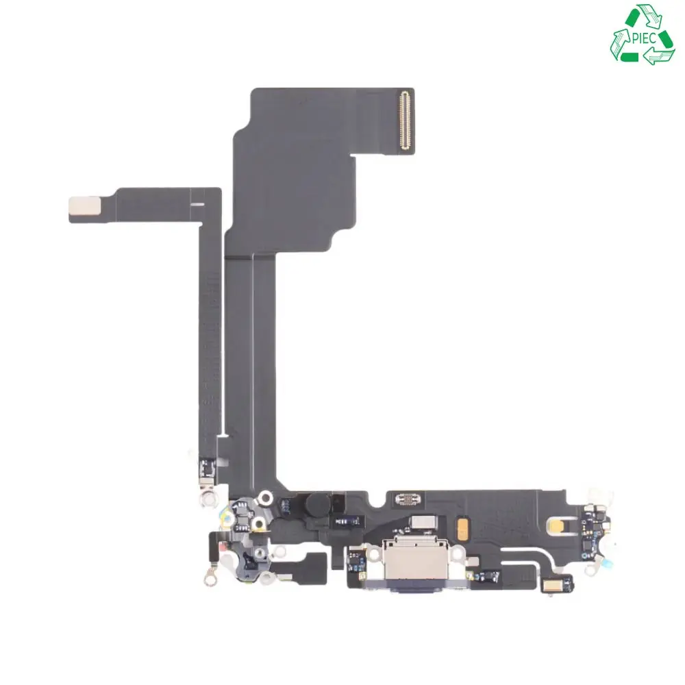 Connecteur de Charge iPhone 15 Pro Max Titane Bleu