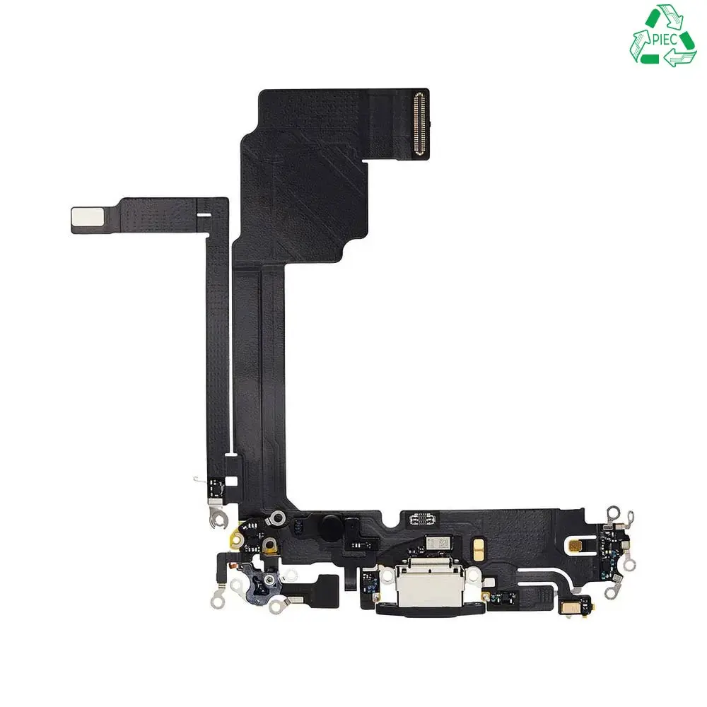Connecteur de Charge iPhone 15 Pro Max Titane Noir
