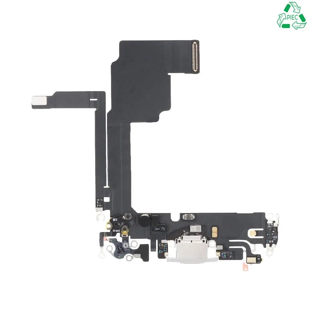Connecteur de Charge iPhone 15 Pro Titane Blanc