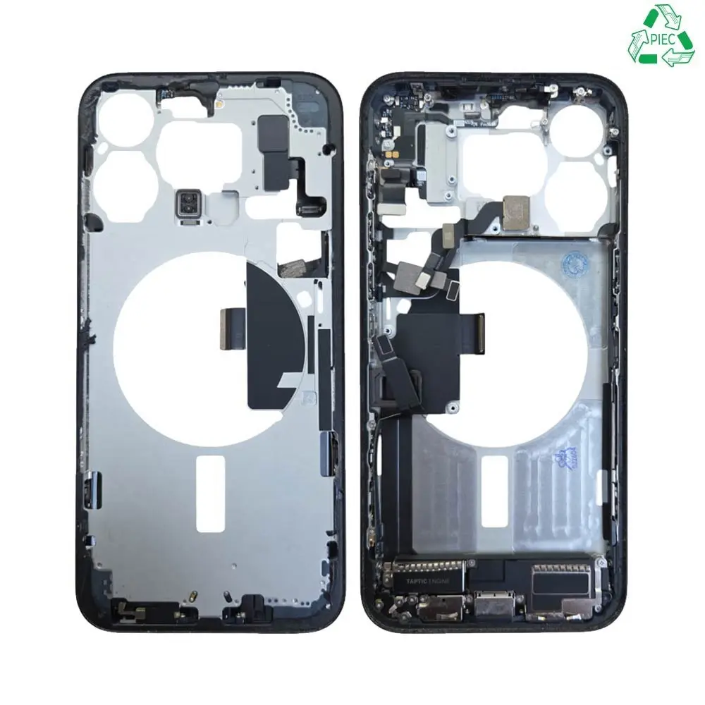 Châssis Central iPhone 15 Pro Max Titane Bleu