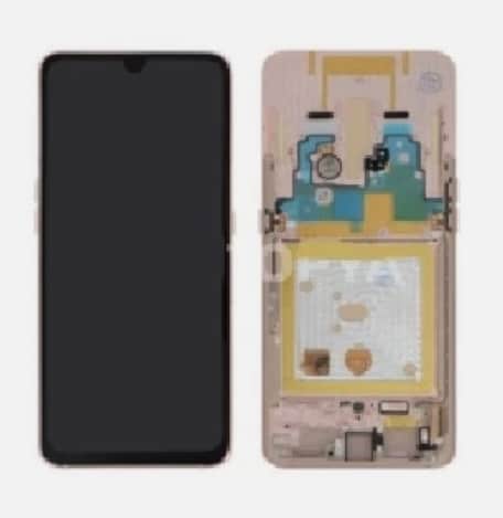 Ecran Complet Or OLED Galaxy A80 (A805F) (Avec châssis)