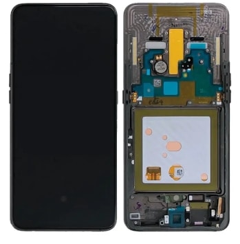 Ecran Complet Noir OLED Galaxy A80 (A805F) (Avec châssis)