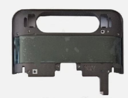 Chassis Arrière Coulissant Noir Galaxy A80 (A805F)